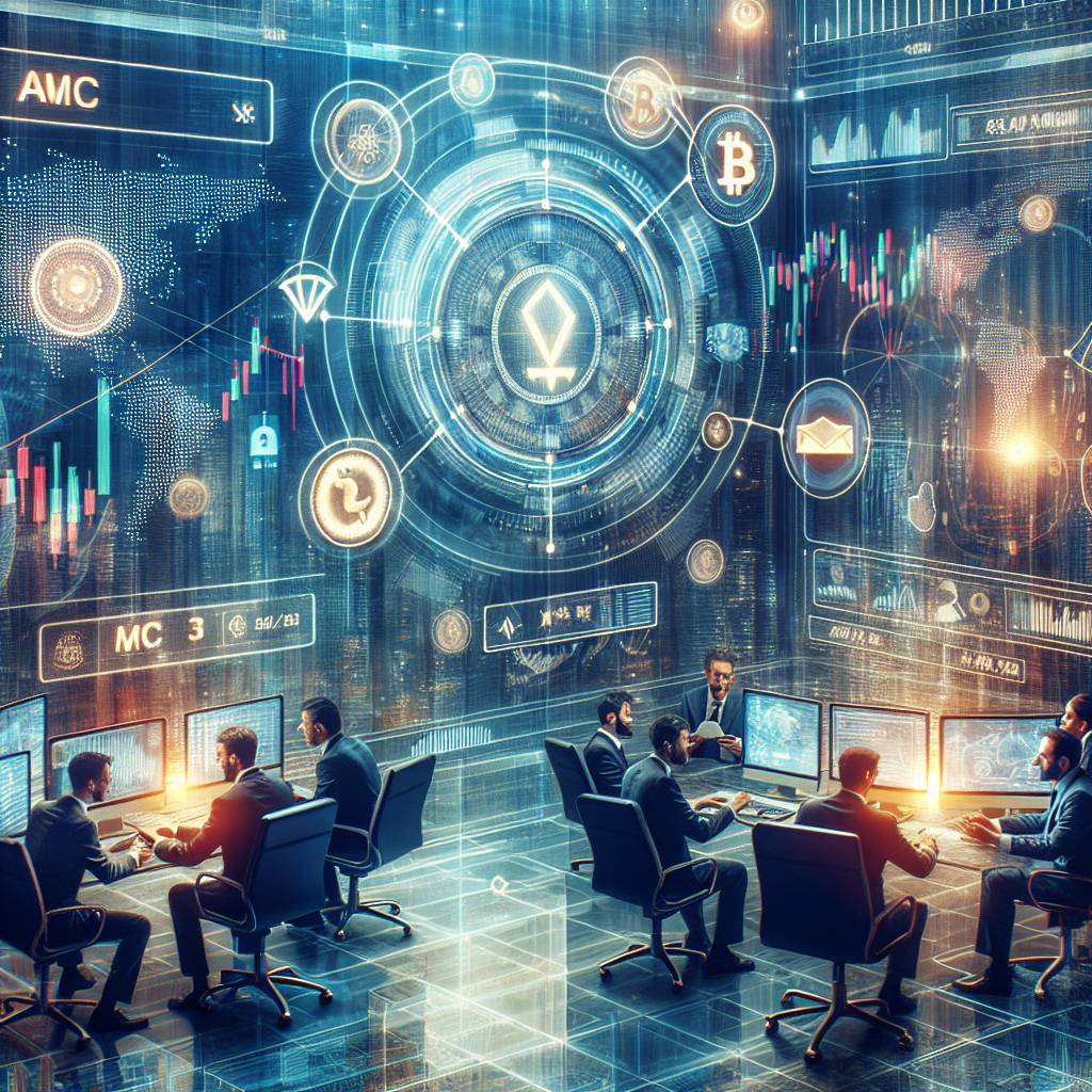 Are there any cryptocurrency chat groups dedicated to discussing the latest news and trends in AMC stock?