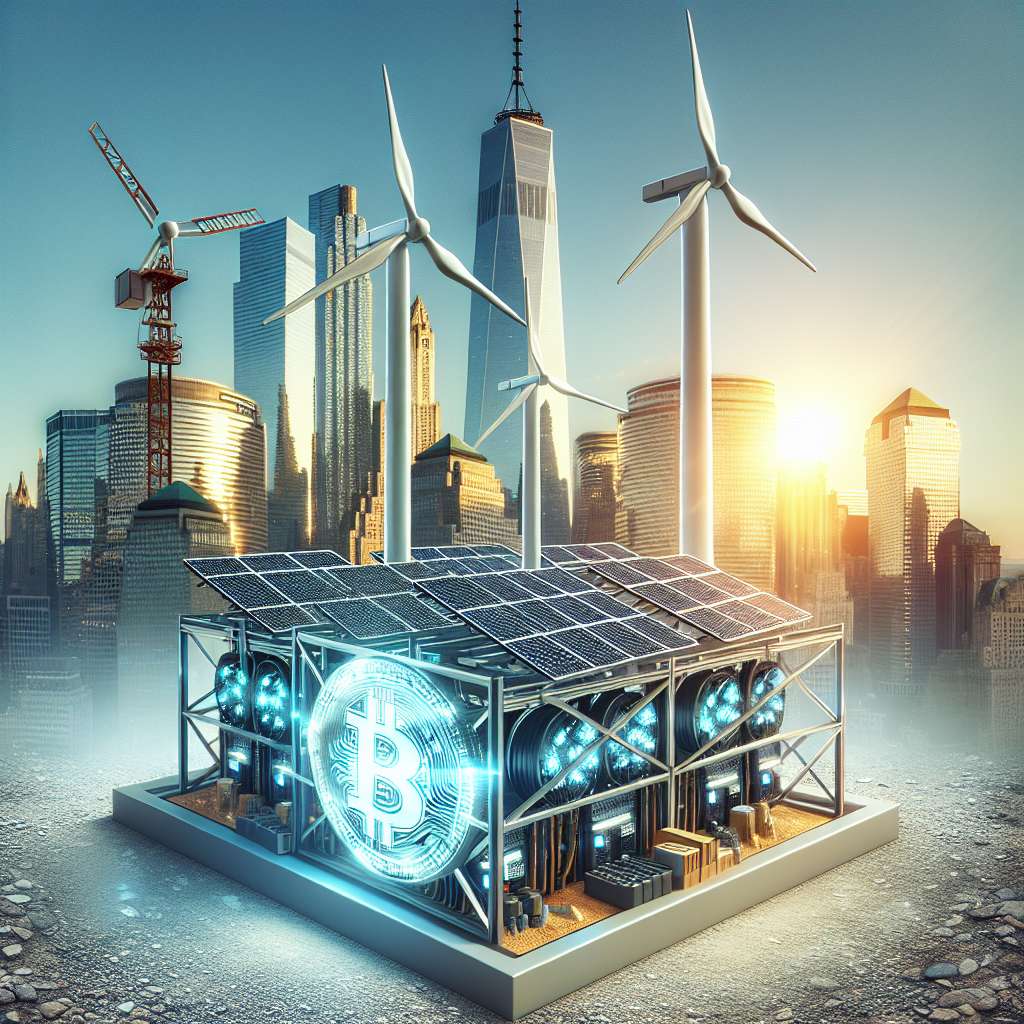 What are the potential environmental benefits of using via renewables for cryptocurrency mining?