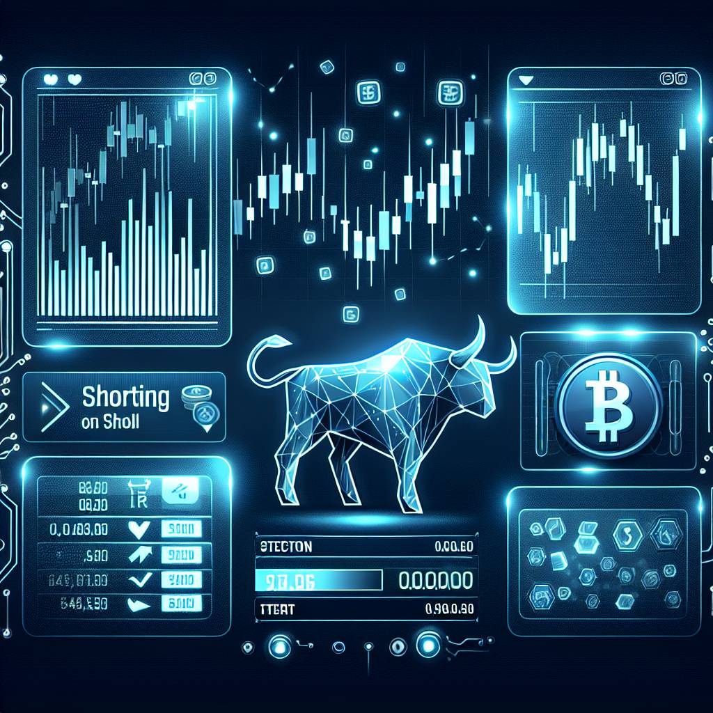 What are the steps to shorting cryptocurrencies on the Webull platform?