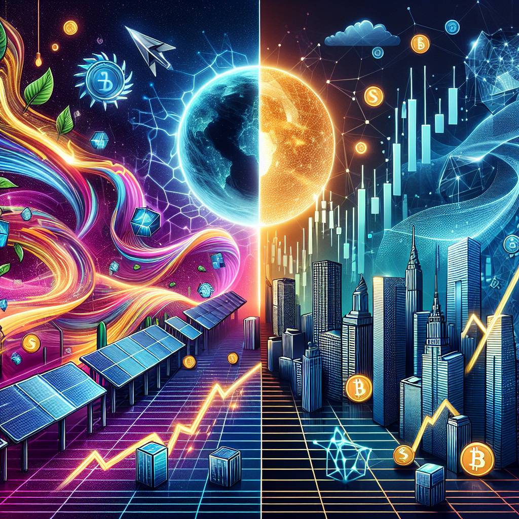 How does investing in solar energy cryptocurrencies compare to traditional stocks?