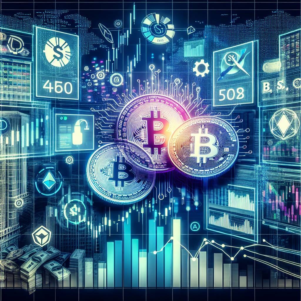 Are there any correlations between the stock prices of S&P 500 companies and cryptocurrencies?