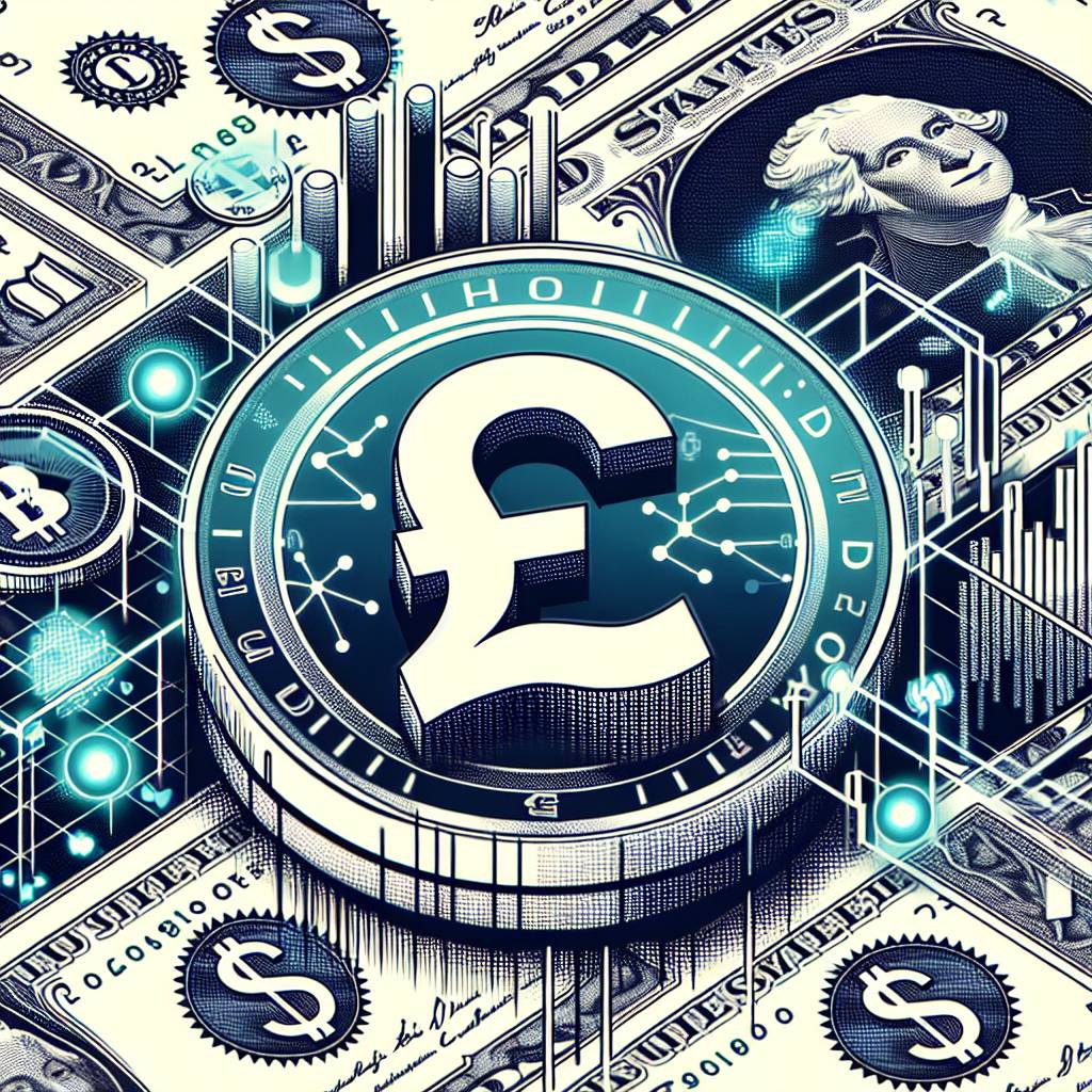 How can I convert English quid to dollars using digital currencies?