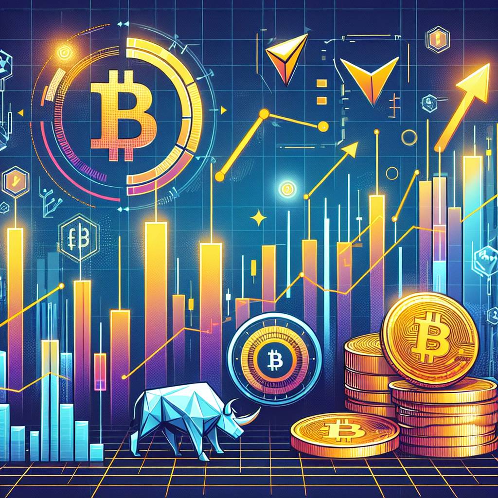 What are the most common patterns that indicate a bullish trend in the cryptocurrency market?