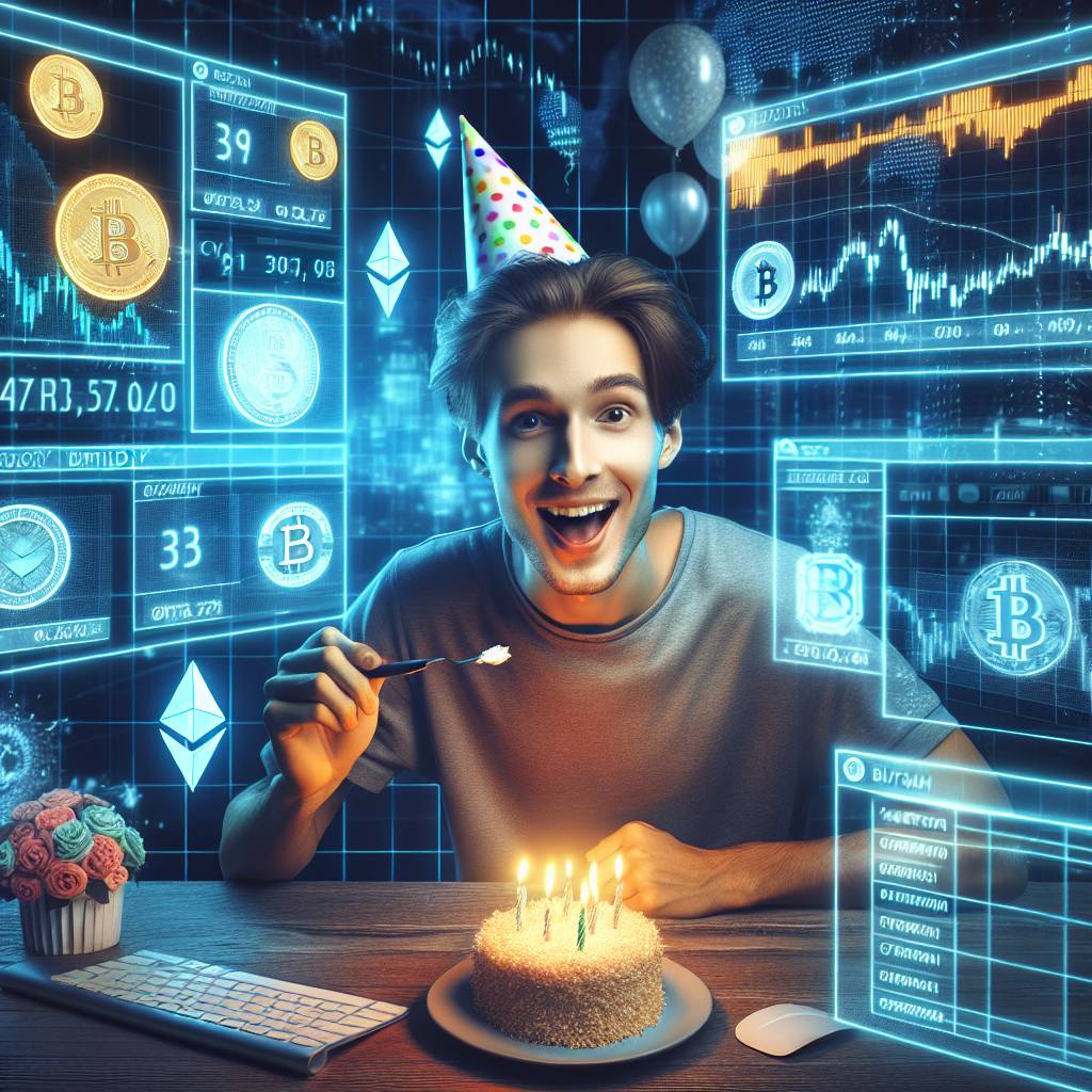 How can Travis celebrate his birthday by investing in cryptocurrencies?