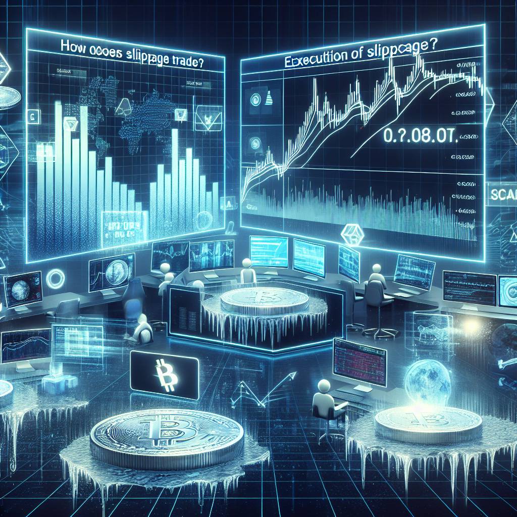 How does slippage affect the execution of forex trades involving cryptocurrencies?