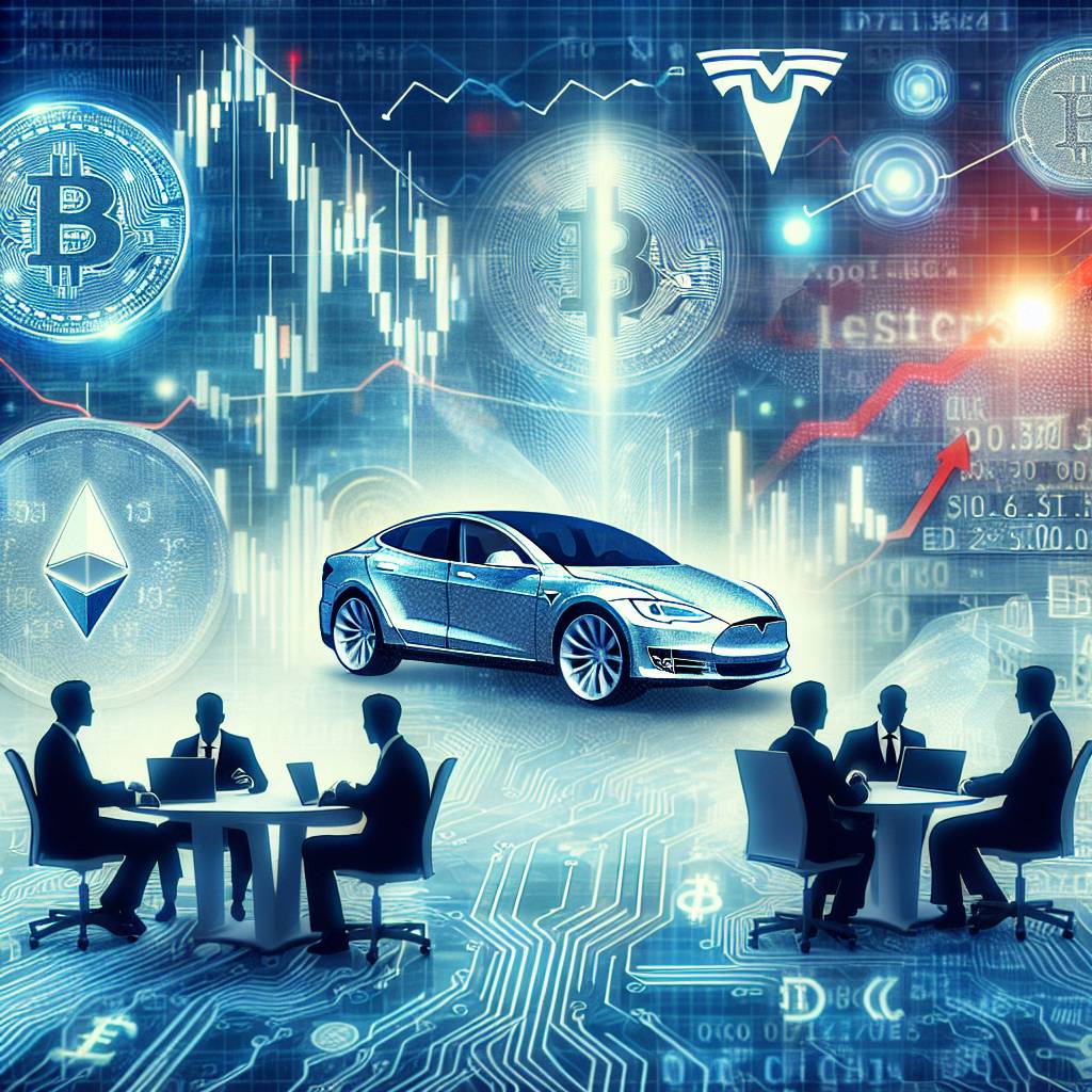 Will the decrease in Tesla stock price lead to a rise in Bitcoin and other cryptocurrencies?