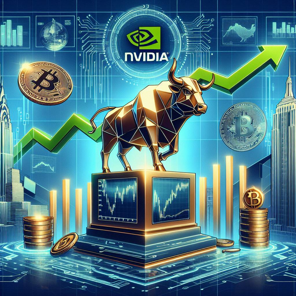 What impact does the NVIDIA stock ticker have on the cryptocurrency market?