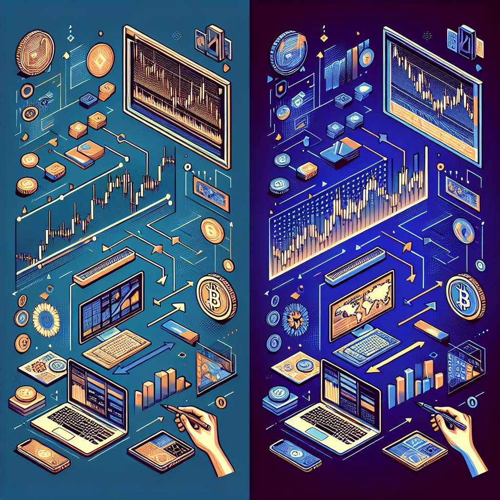 What are the steps to invert the chart on TradingView for cryptocurrency trading?