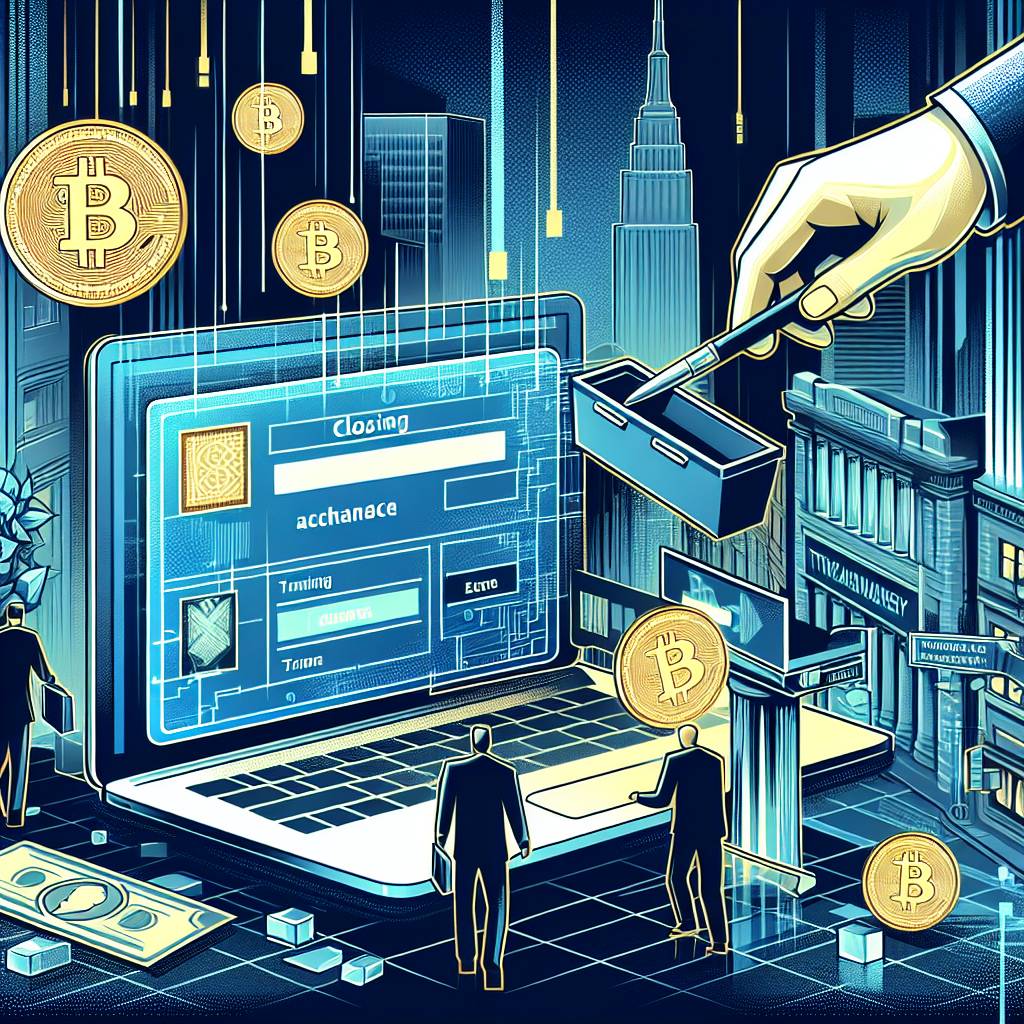 What are the steps to close a Scottrade account and transfer the funds to a digital currency exchange?