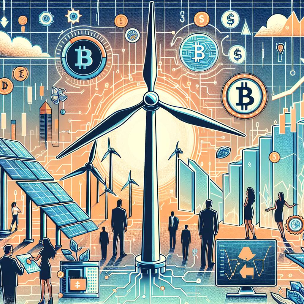 What are the top renewable energy cryptocurrency projects in the market?