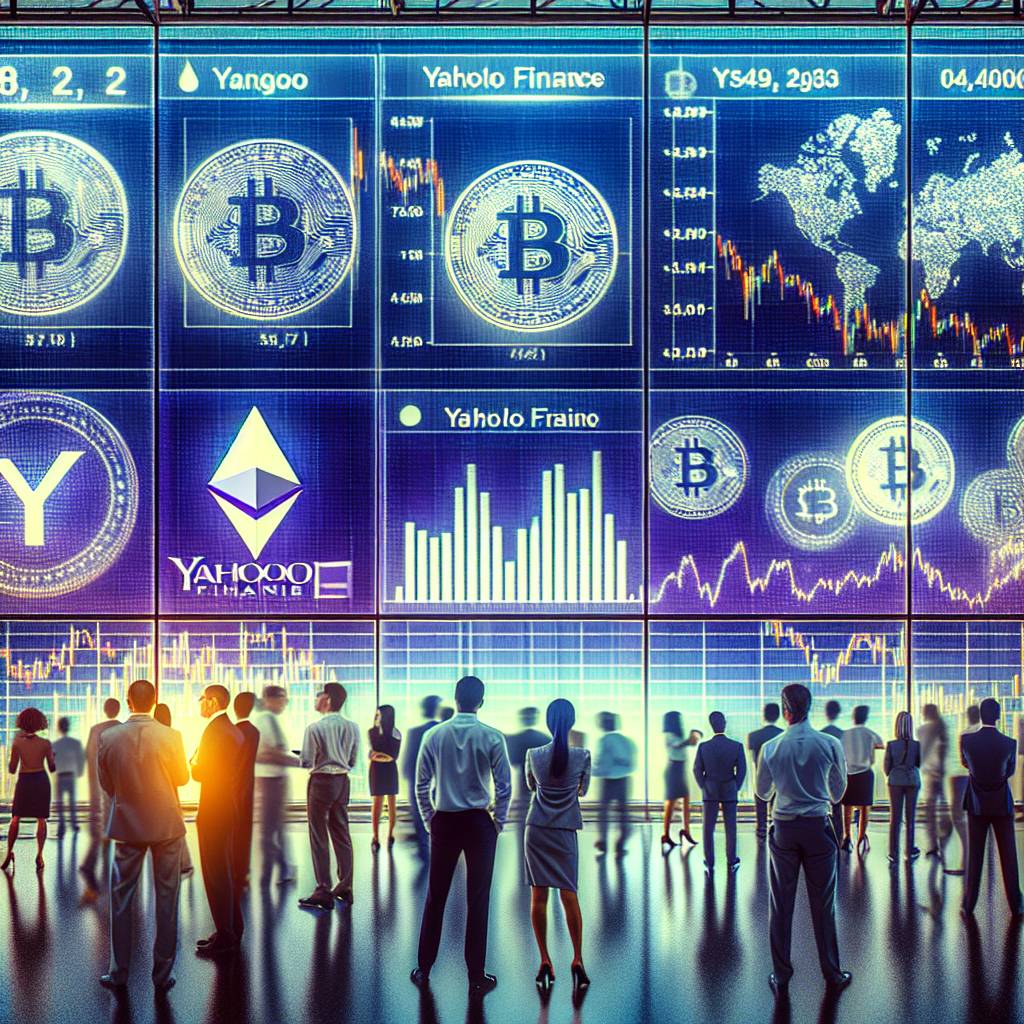 How can I use Yahoo Finance to track my cryptocurrency investments?