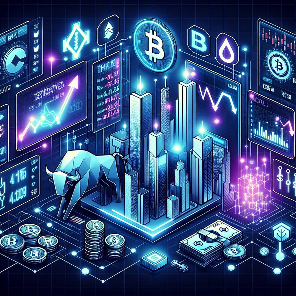 What are the risks and benefits of trading cryptocurrency derivatives in financial markets?