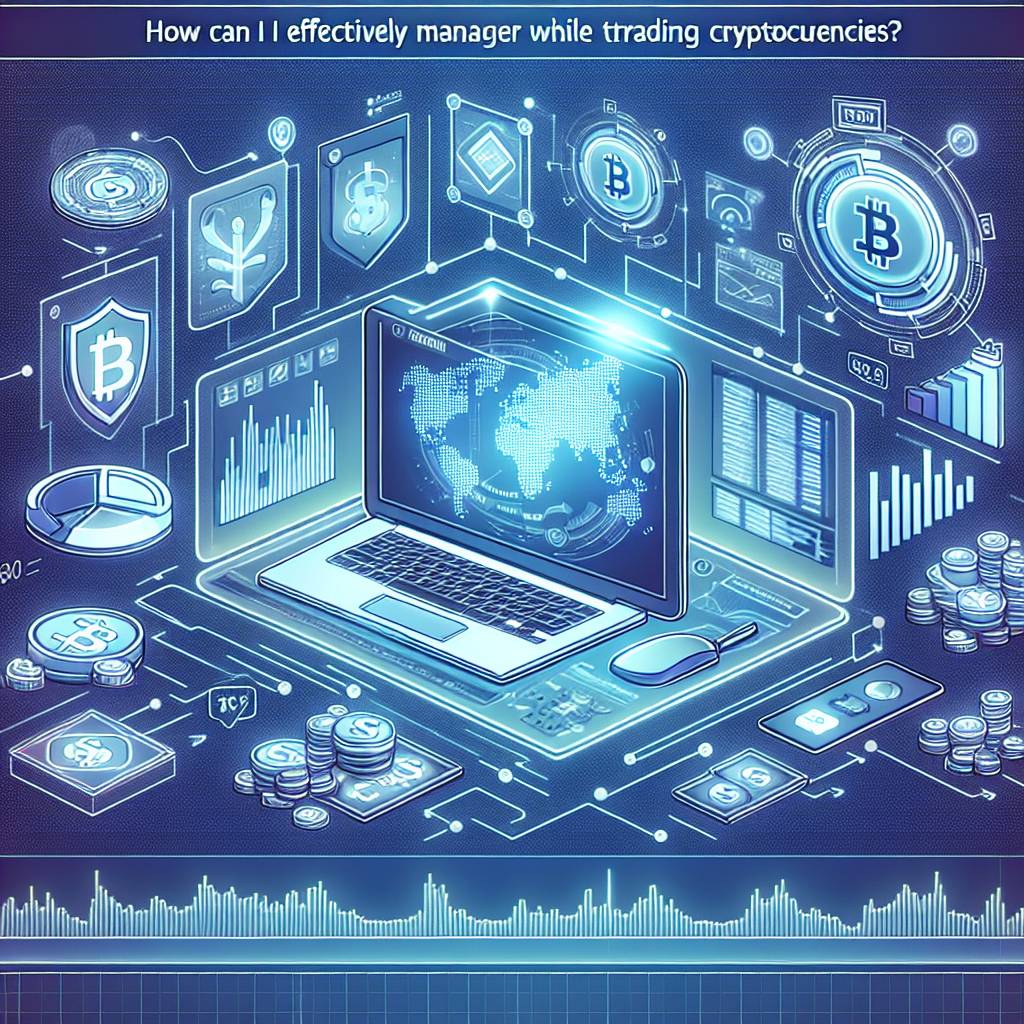 How can I effectively manage risk while trading cryptocurrency?