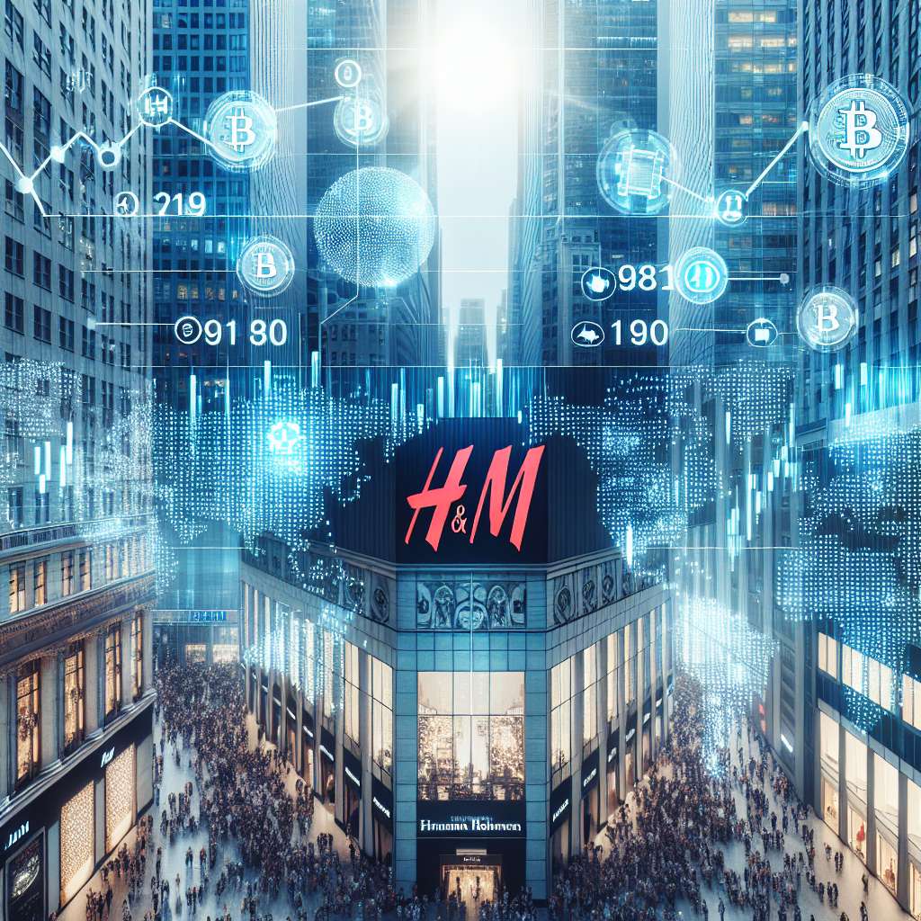 How does H&M's stock symbol correlate with the performance of digital currencies?