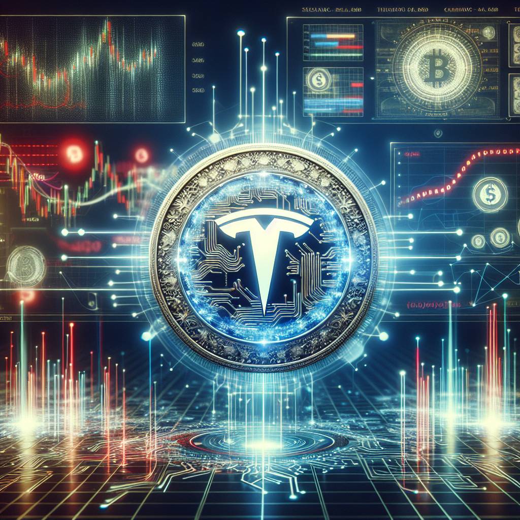 What is the purpose of the Tesla Token website in the cryptocurrency industry?