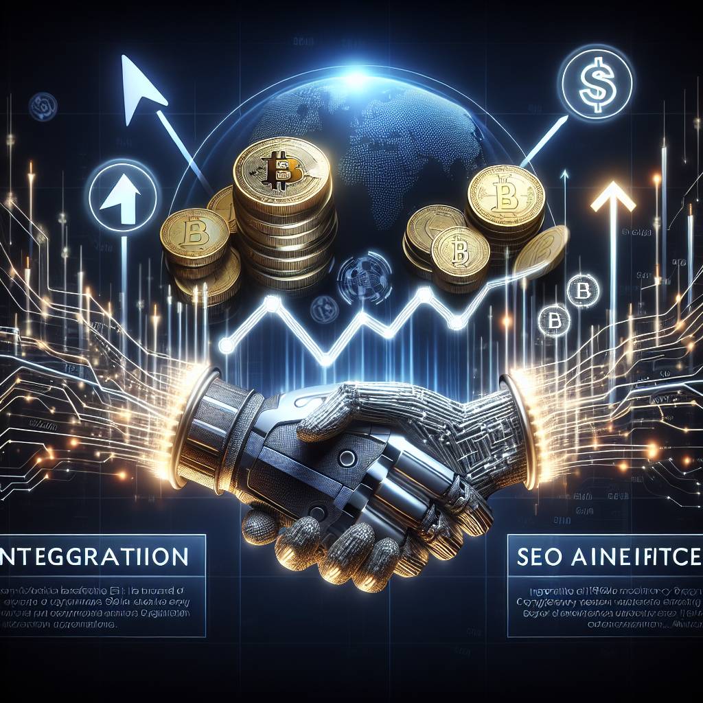 What are the SEO benefits of using a crypto domain name for a cryptocurrency blog?