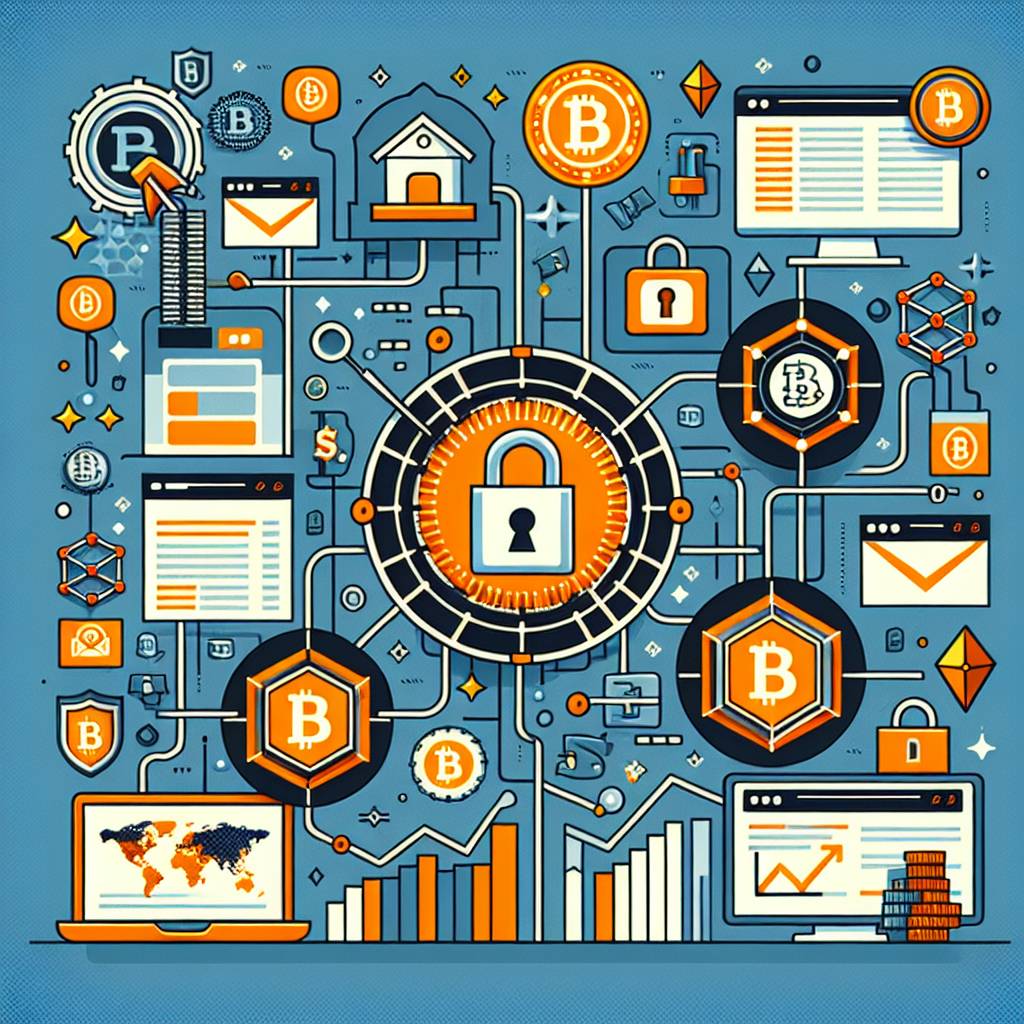 How does blockchain technology ensure the security and synchronization of digital currencies?