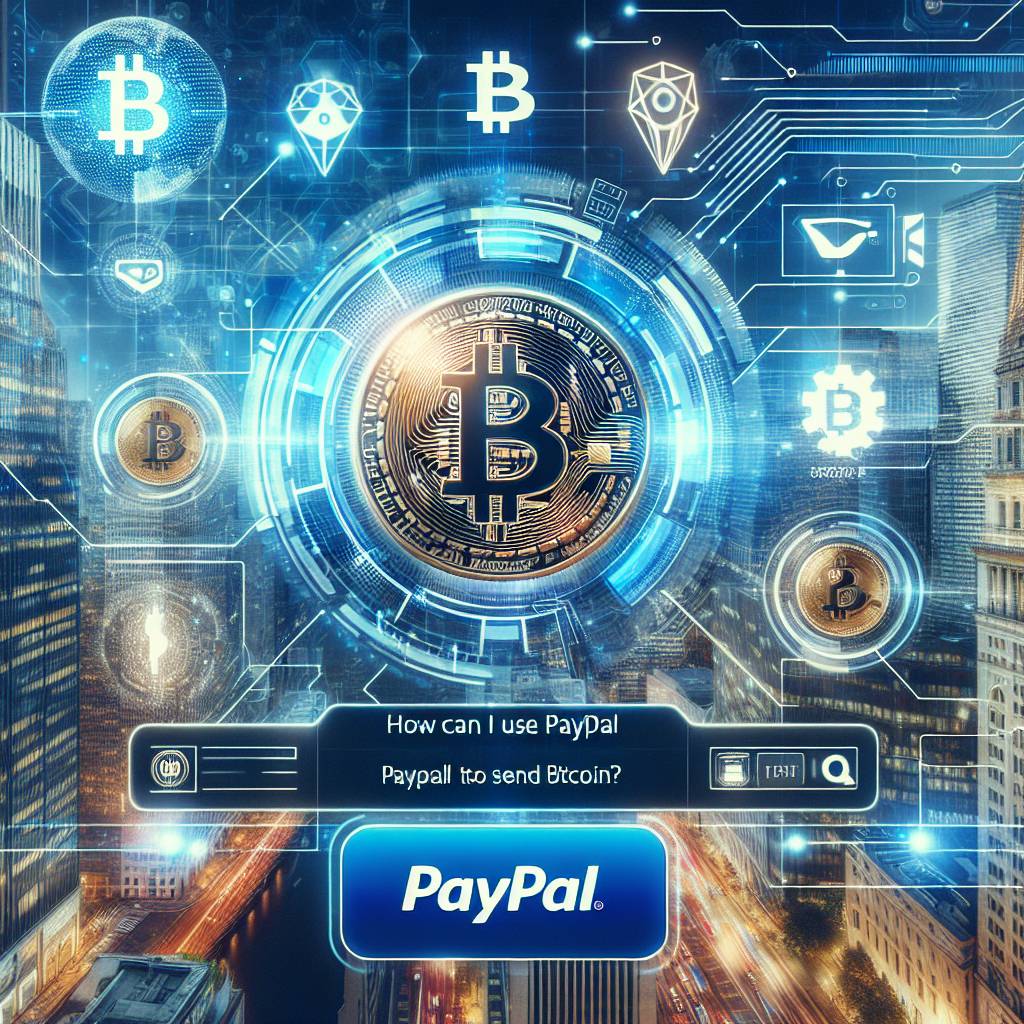 How can I use PayPal to send Bitcoin?