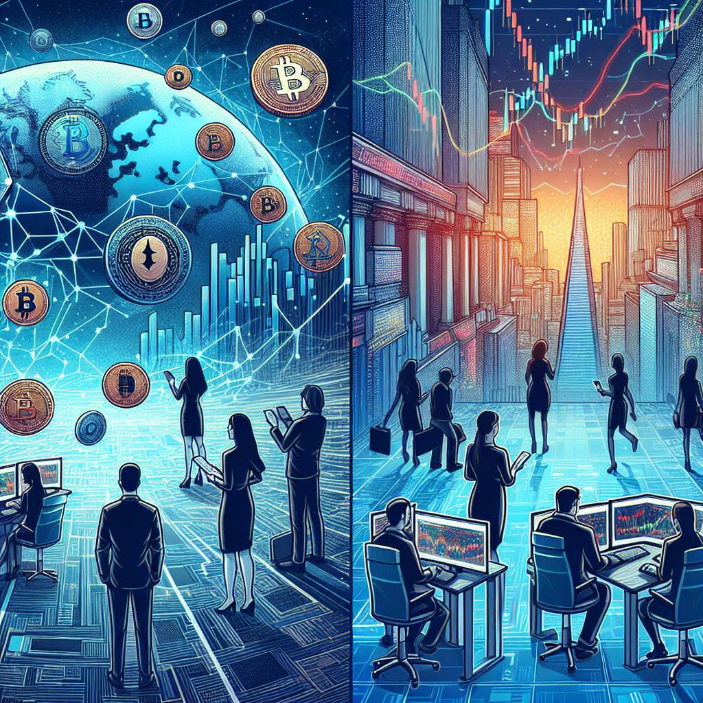 What is the difference between a cryptocurrency broker and a regular stock broker?