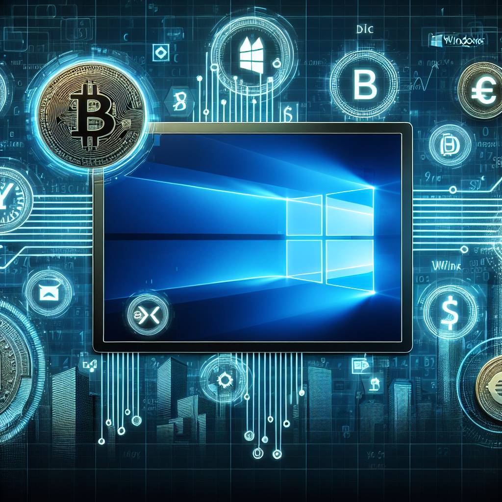 Are there any secure methods for transferring digital currencies through quick access links on Windows 10?