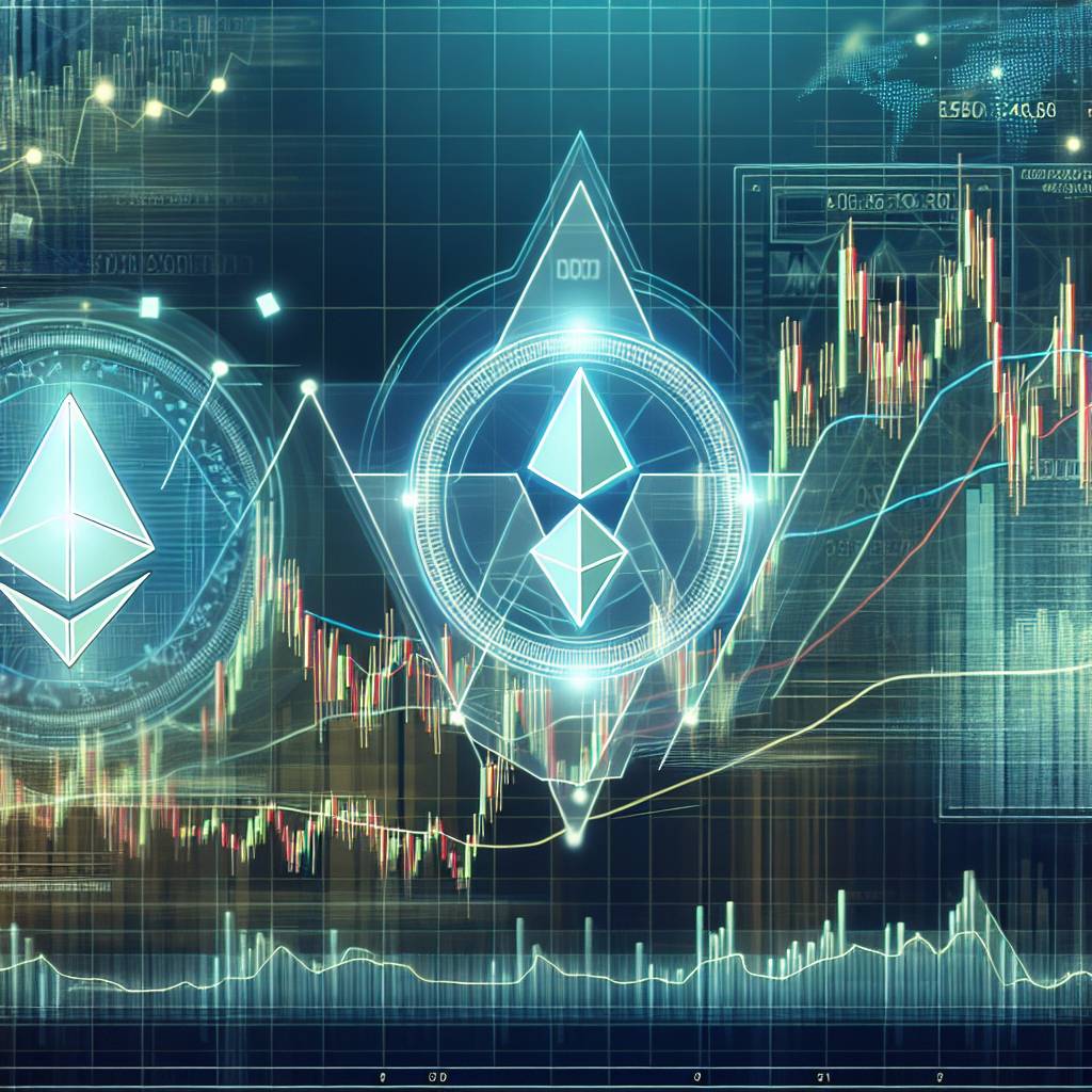 How do triangles and wedges patterns affect cryptocurrency price movements?