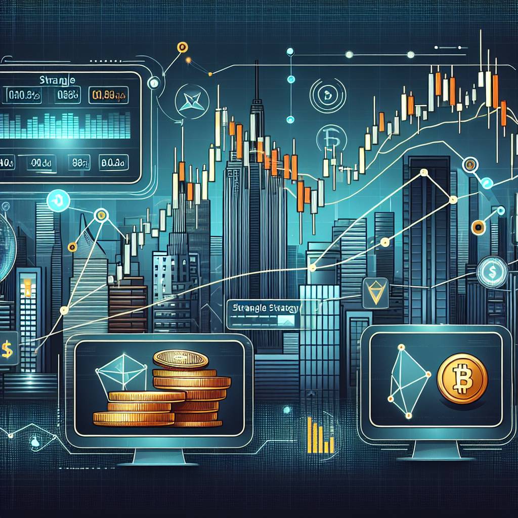 How does a naked strangle differ from other options trading strategies in the crypto market?