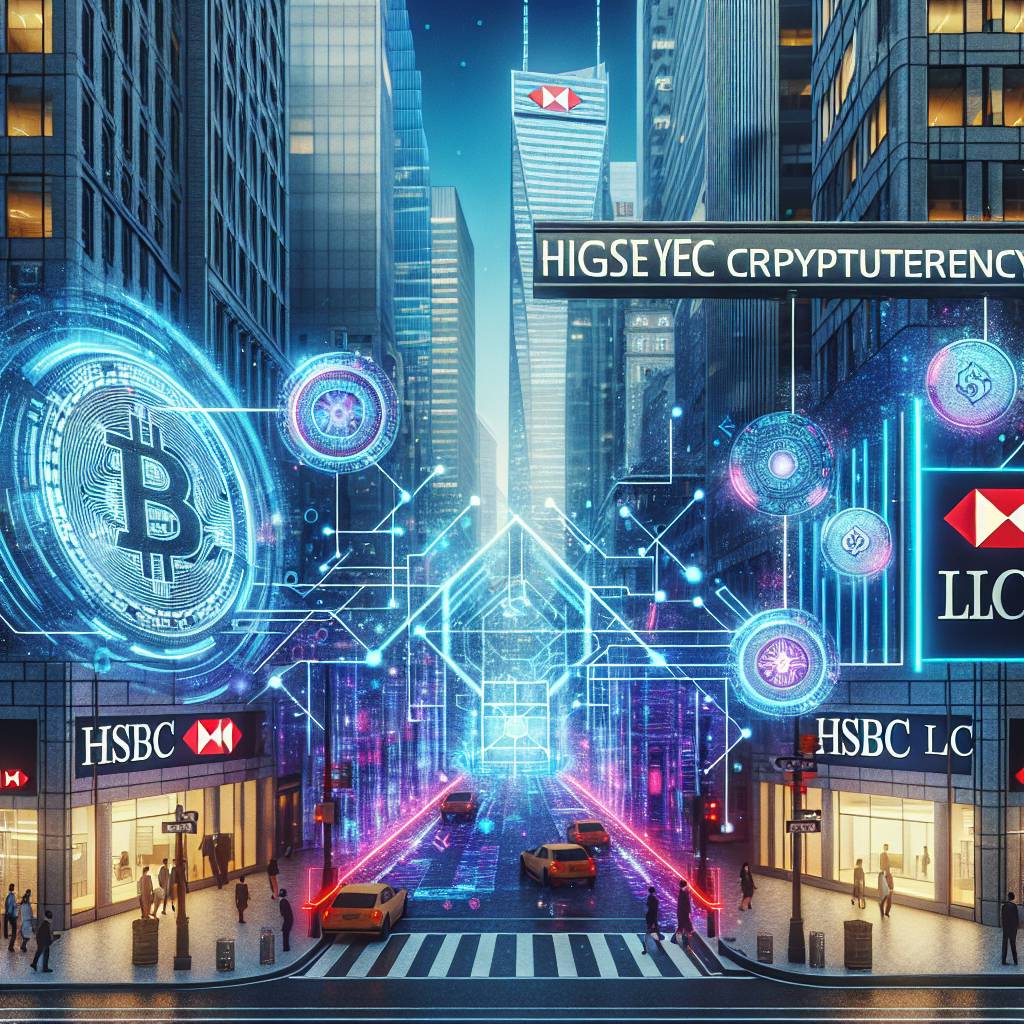 What are the advantages of using HSBC wealth management for investing in cryptocurrencies?