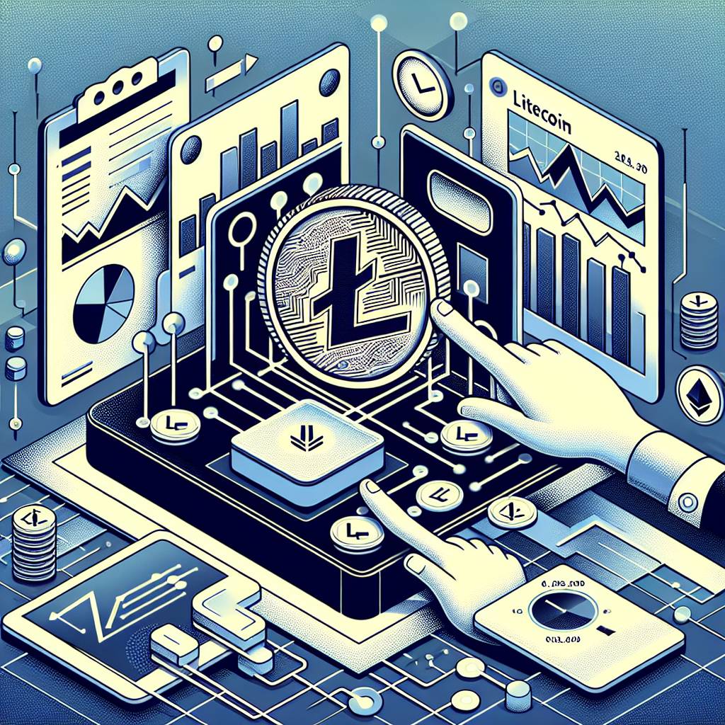 What are the steps to set up a Litecoin vault on Coinbase?