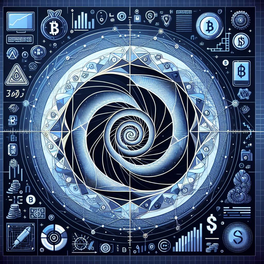 Which cryptocurrencies have shown a strong correlation with Fibonacci ratios in their price movements?