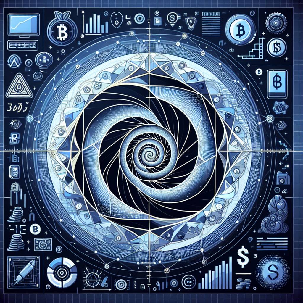 Which cryptocurrencies have shown a strong correlation with Fibonacci retracement and the golden ratio?