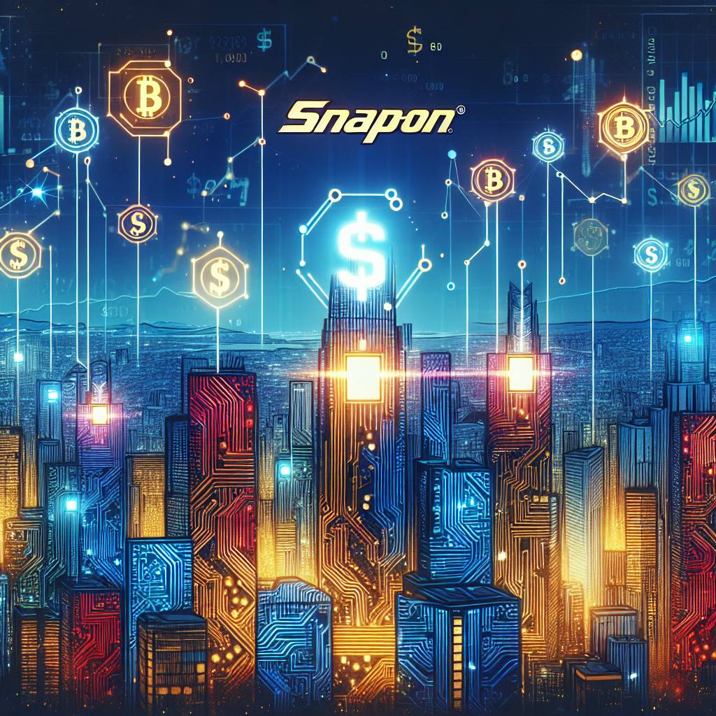 Which Snap-on subsidiaries offer services or products related to digital currencies?
