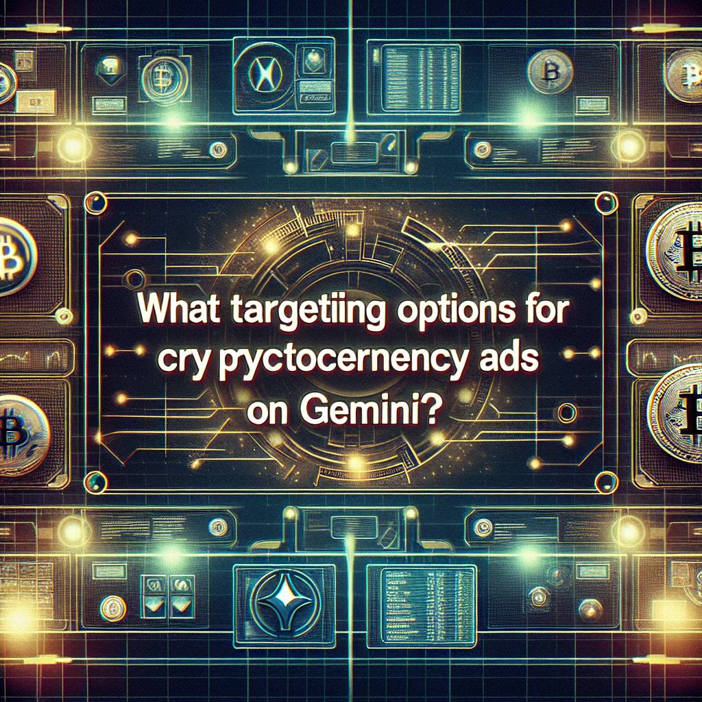 What are the most effective targeting options for FTX ad campaigns in the digital currency space?