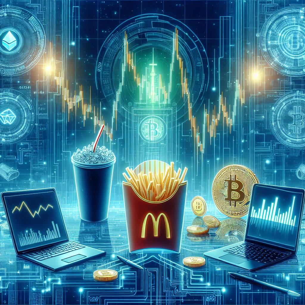 Why is McDonald's partnering with blockchain technology in the cryptocurrency space?