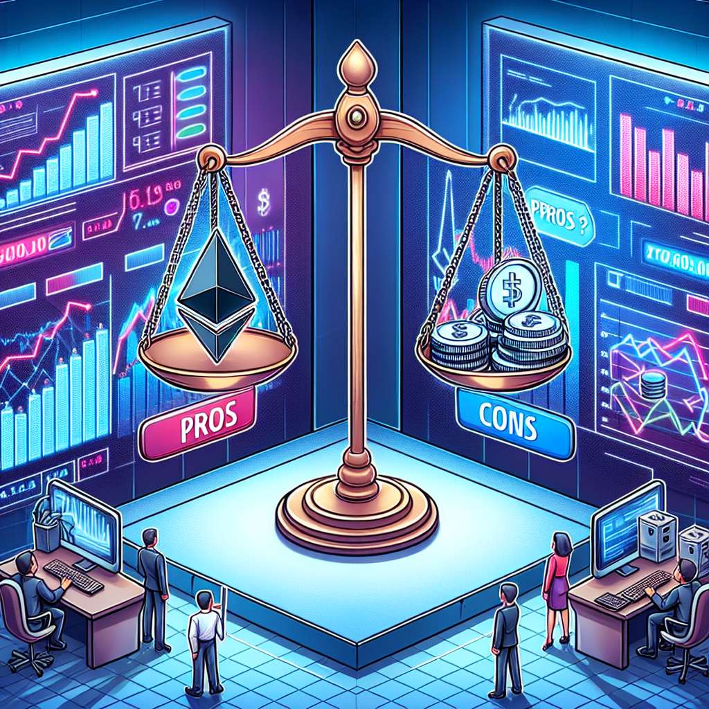 What are the advantages and disadvantages of investing in Ethereum versus Bitcoin?