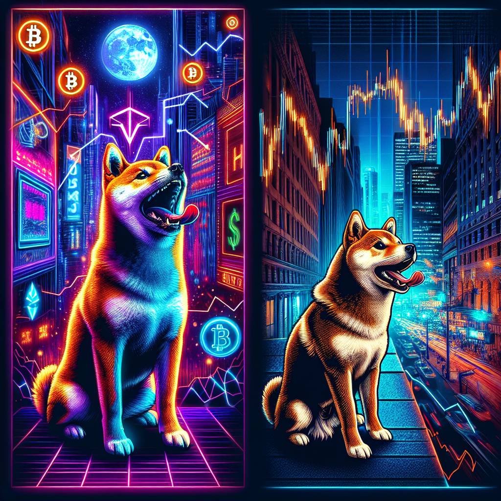 How does the aggressive behavior of Shiba Inus relate to the volatility of cryptocurrency prices?