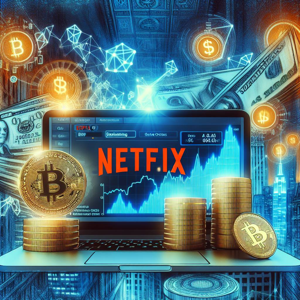 How will the slowest revenue growth of Netflix affect the adoption of cryptocurrencies?