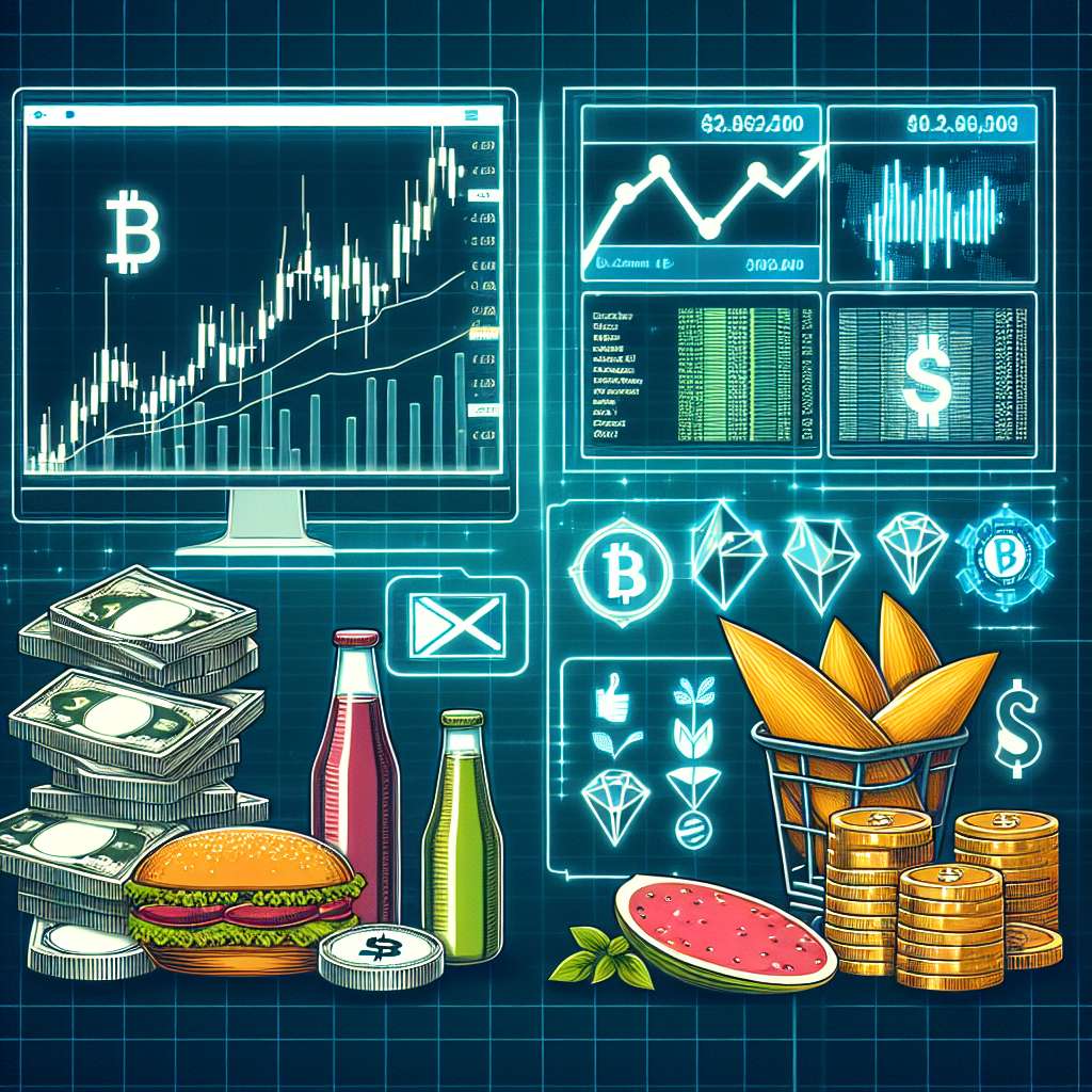 How can I use digital currencies to purchase food online?