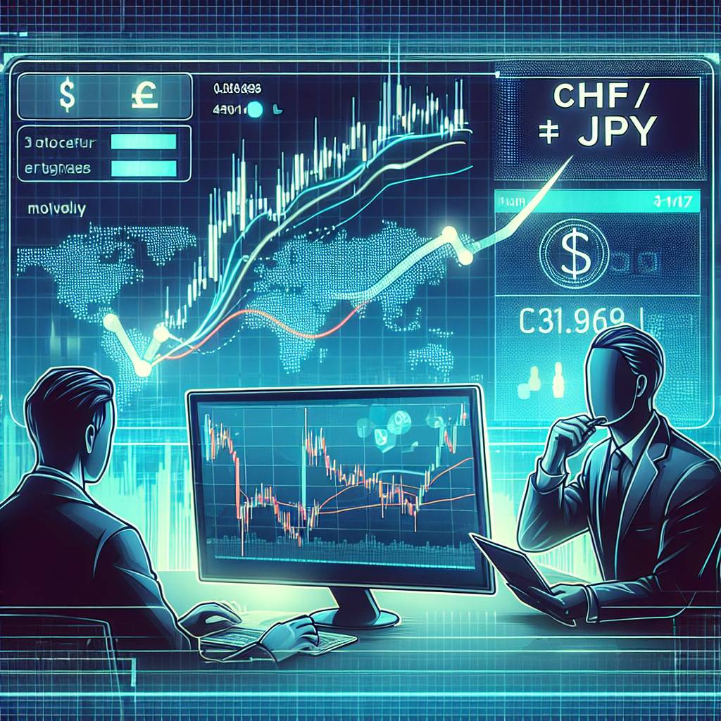What is the CHF/USD chart telling us about the current state of the cryptocurrency market?