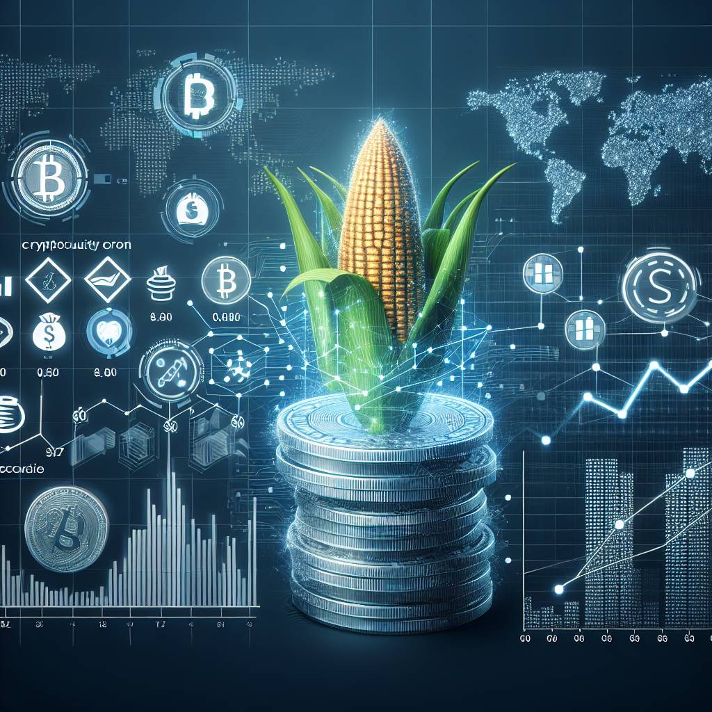 How does corn group affect the price of digital currencies?