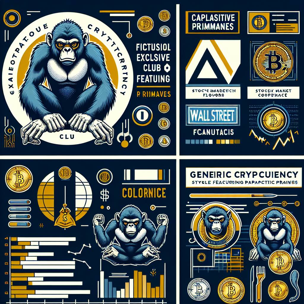 What are the differences in logo design between Bored Ape Yacht Club and other cryptocurrency projects?