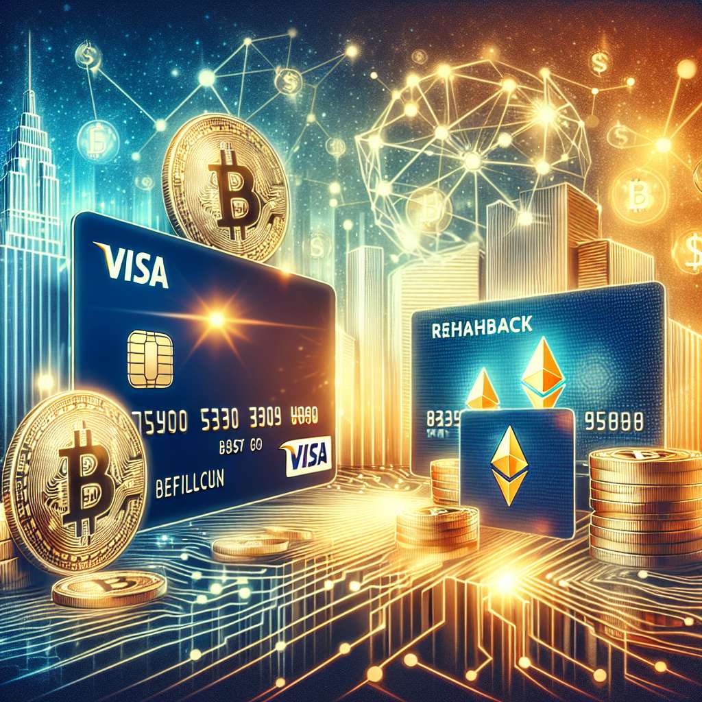 Are there any refillable visa cards that offer rewards or cashback for cryptocurrency purchases?