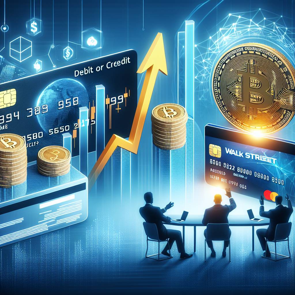 In the cryptocurrency realm, does the use of debit or credit result in an increase in retained earnings?