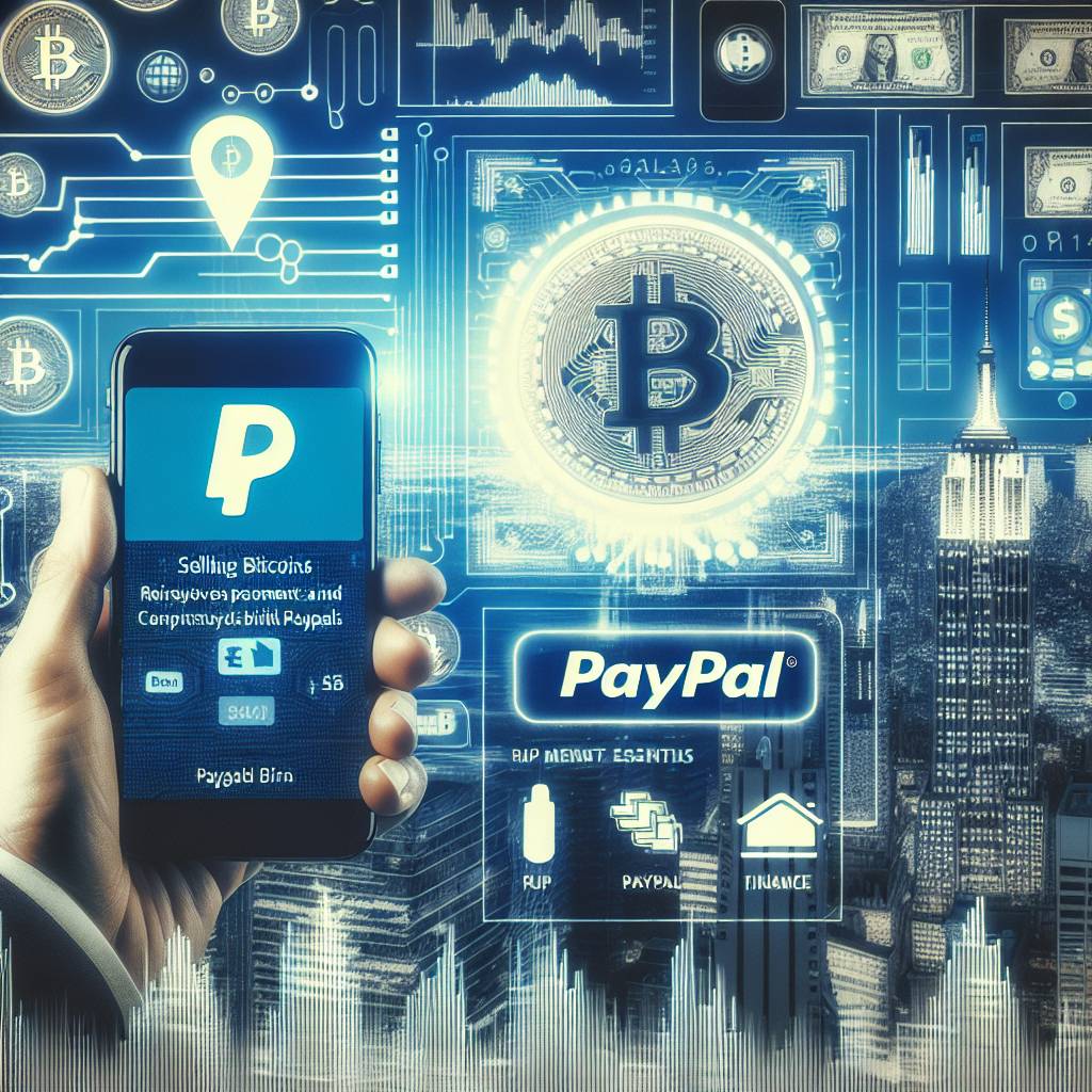 Can I sell bitcoins and receive the payment through PayPal?