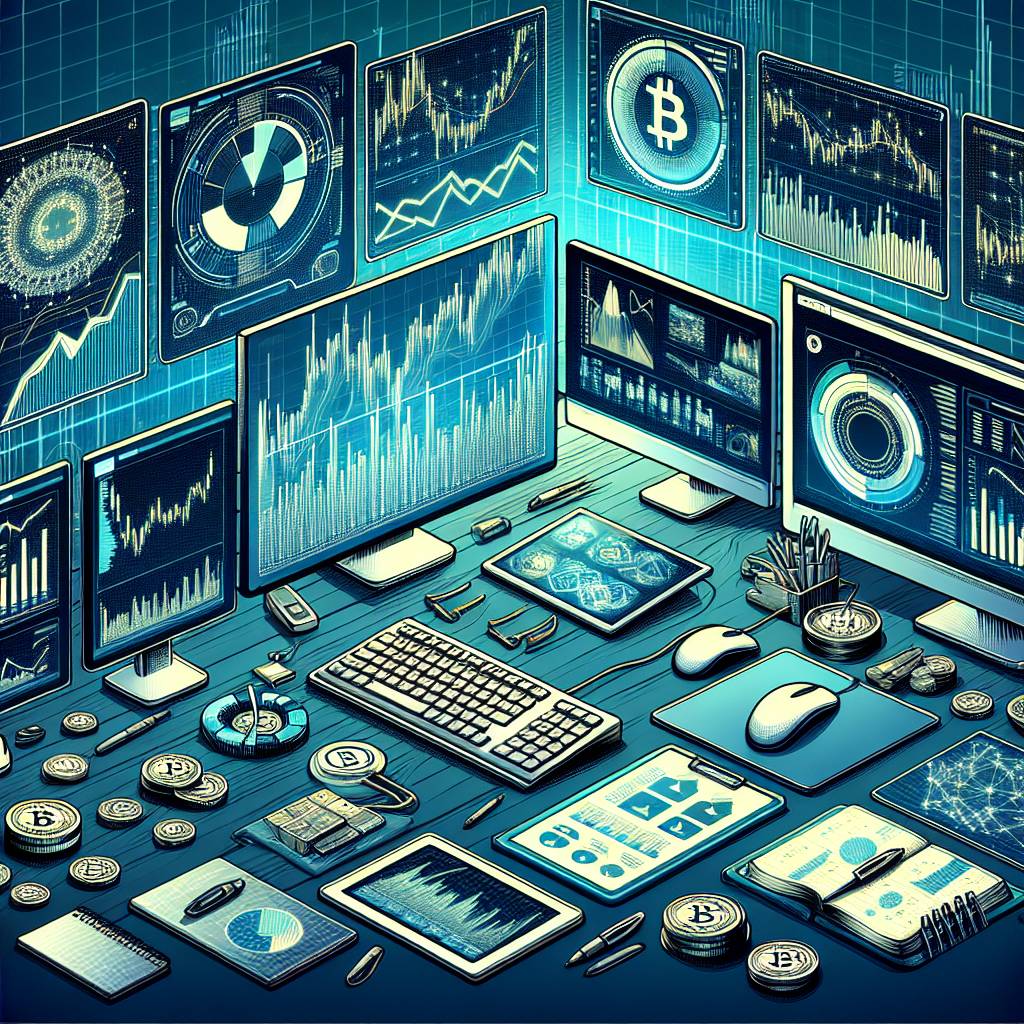 Which charting tools provide real-time updates for cryptocurrency prices?