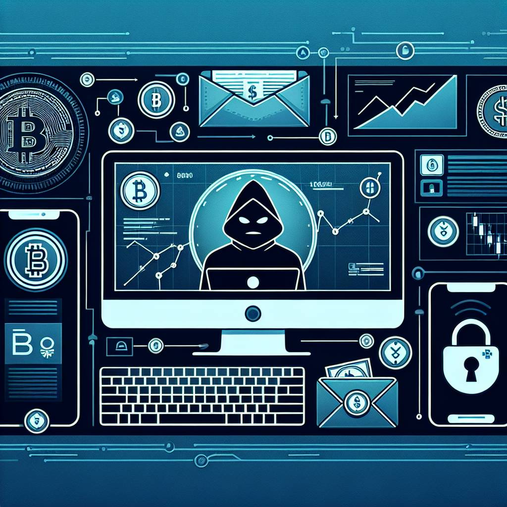 What are some telltale signs of a cyber attack targeting cryptocurrency investors?