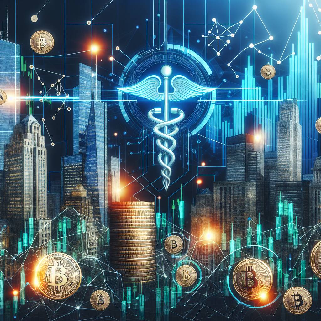 What are the biggest healthcare stocks in the cryptocurrency industry?