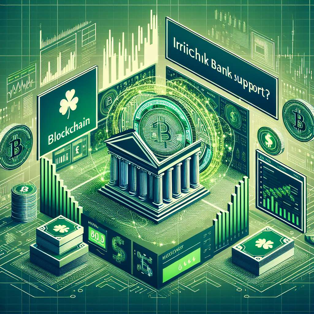 Which Irish banks support cryptocurrency transactions?