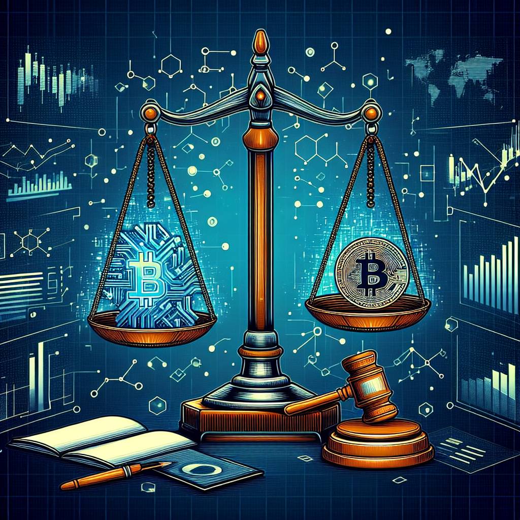 How do checks and balances limit the power of the government in the cryptocurrency industry?