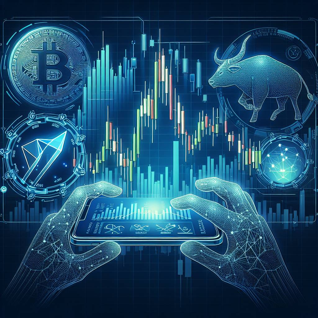 Which bullish and bearish candlestick patterns should I pay attention to when analyzing cryptocurrency charts?