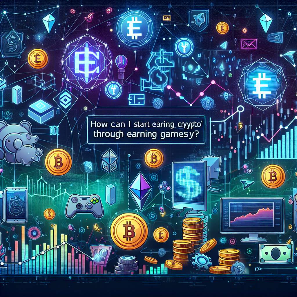 How can I start earning crypto through gaming?